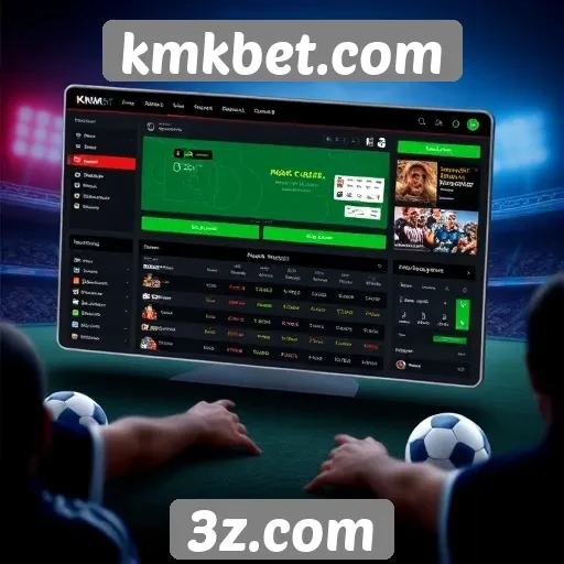 Interface do usuário do kmkbet.com é intuitiva e acessível